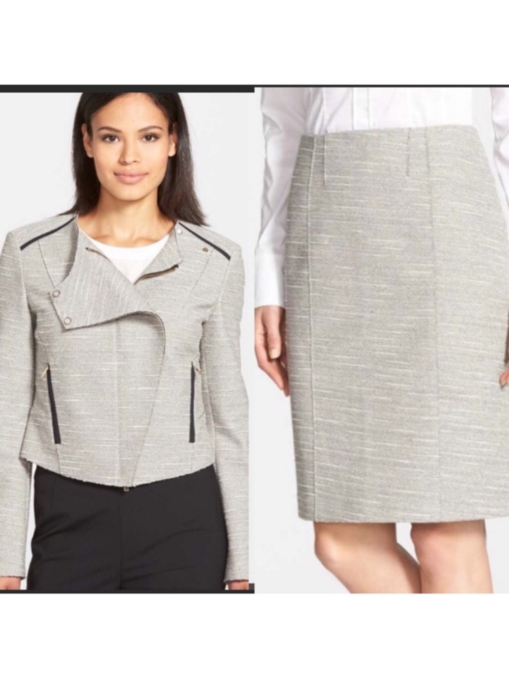 Hugo Boss Vulani Julaneva Skirt Suit Set 14